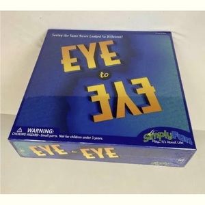 Eye to Eye Board Game Flawless like NEW Condition Some pieces factory sealed FUN